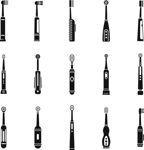 电动牙刷电器图标设置简单图片下载