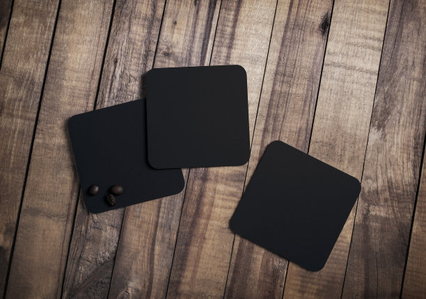 啤酒广场杯垫图片下载