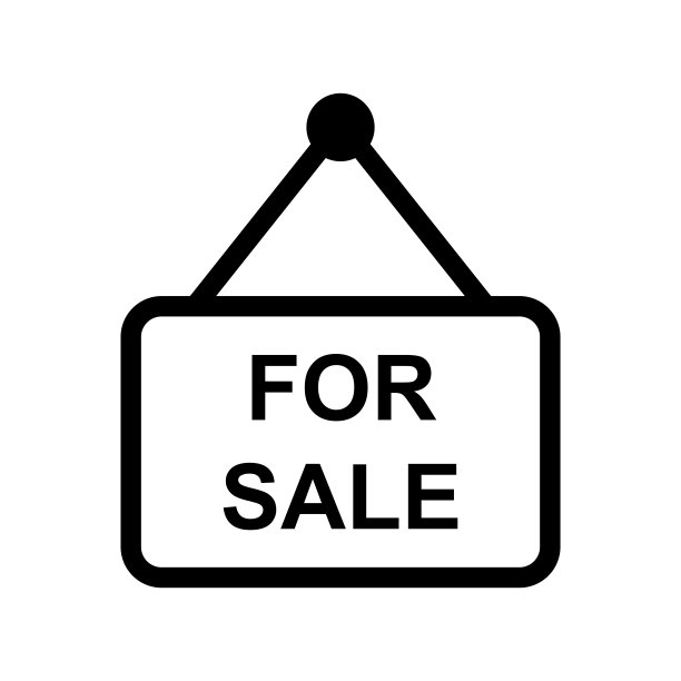 待售图标矢量图片下载