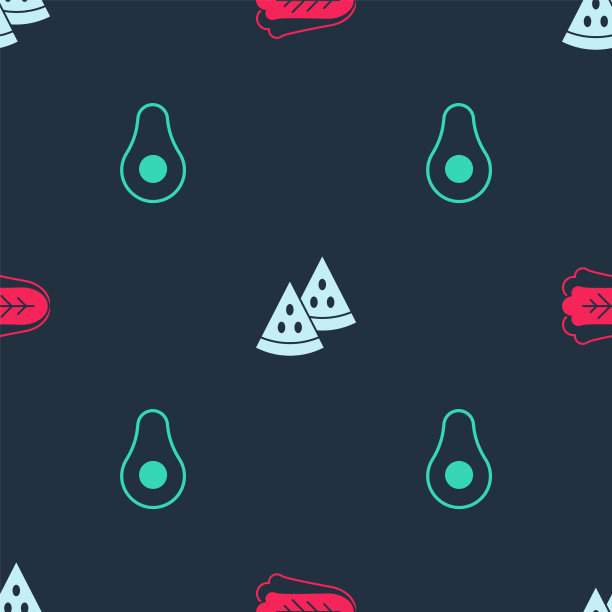 把卷心菜、西瓜和牛油果放在上面图片下载