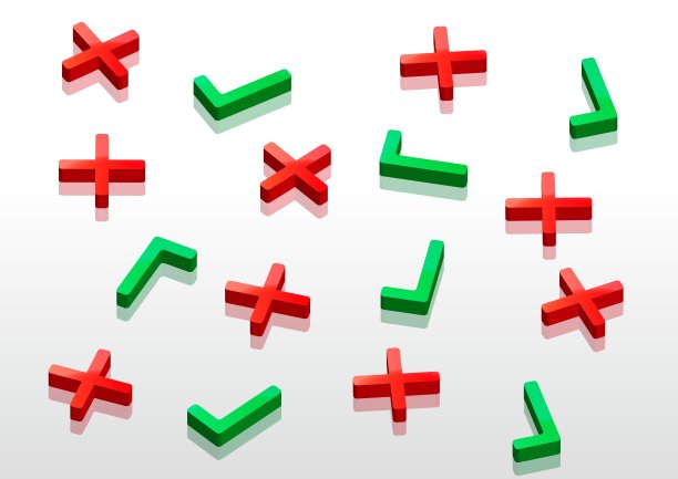 图中随机排列的三维方格和十字图片下载