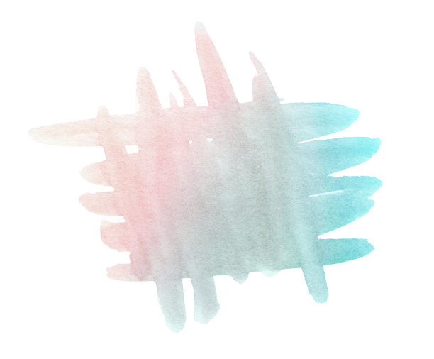 水彩笔触的框架。为标志，标题，销售横幅的原始背景斑点。图片下载