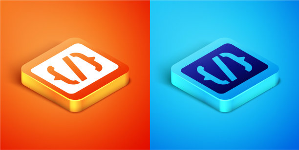 等距编程语言语法图标图片下载