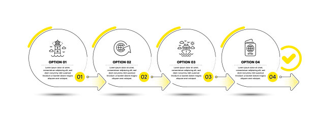 船舶旅行灯塔和世界地球仪图标设置图片下载