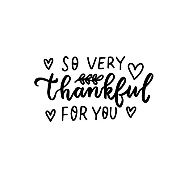 非常感谢你。短语的心。秋天感恩手写短语。快乐收获报价。手写的文字覆盖贺卡设计。美国家庭度假图片下载