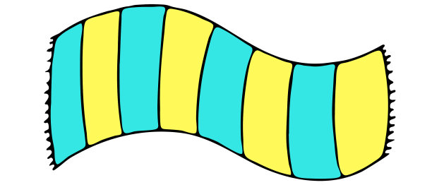 黄色和蓝色的毛巾用来放松和图片下载