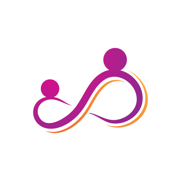 无限人家庭和社区标志图片下载