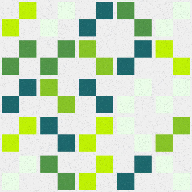 抽象几何图形生成计算艺术插图图片下载