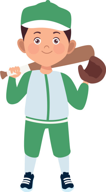 男孩打棒球图片下载