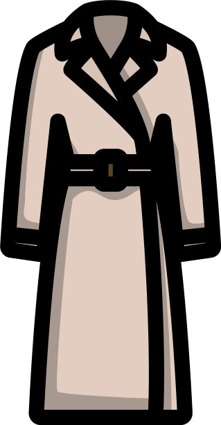 商界女性风衣偶像图片下载