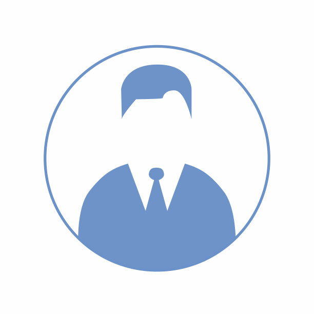 男性头像图标剪影，男性和女性头像图片下载