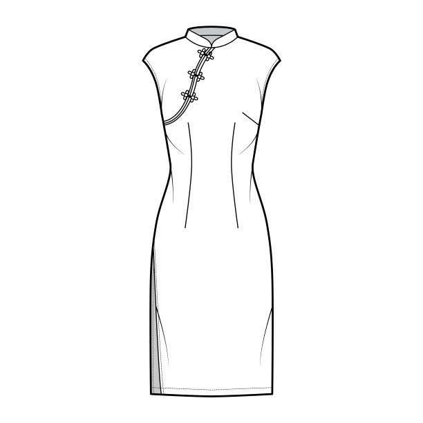 穿旗袍技术旗袍时尚图片下载