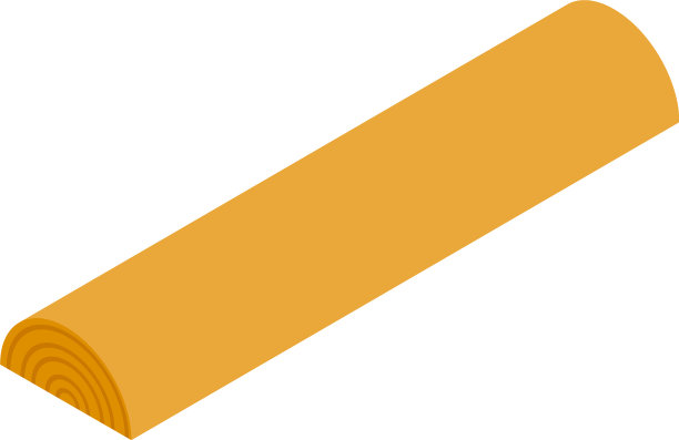 胶合板日志图标等距风格图片下载