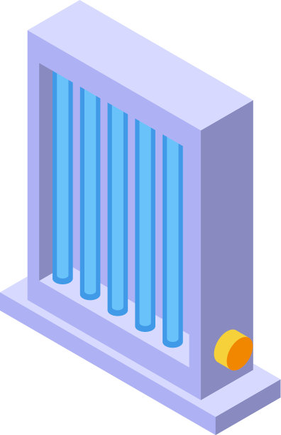 日光浴室桌面灯图标等距风格图片下载