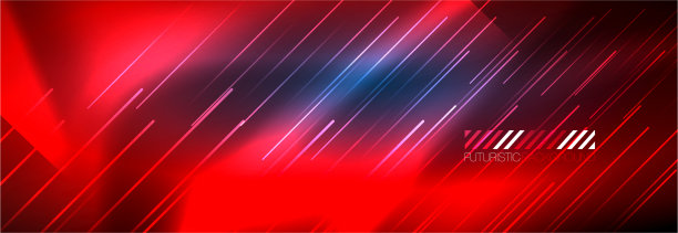 氖发光的线条，神奇的能量和光的运动图片下载