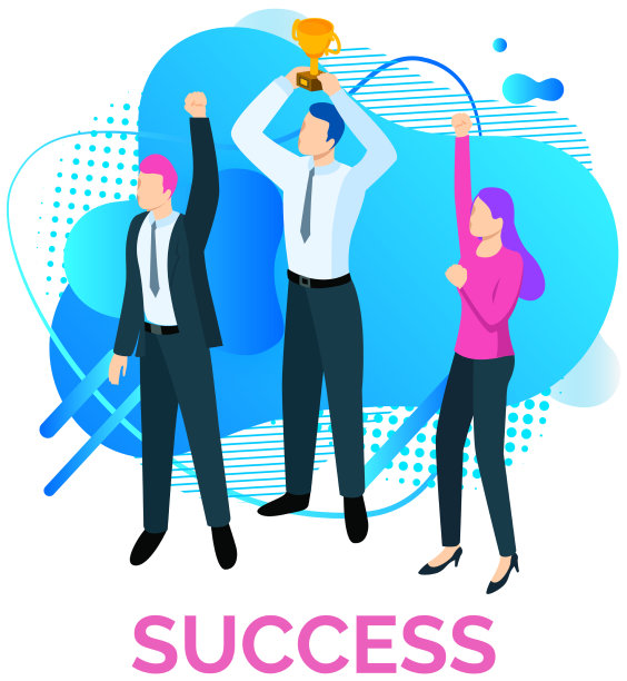 成功的旗帜，胜利者的愿景，达到目标图片下载