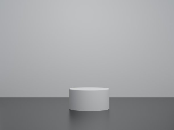 三维渲染，极简抽象背景，原始几何图形图片下载