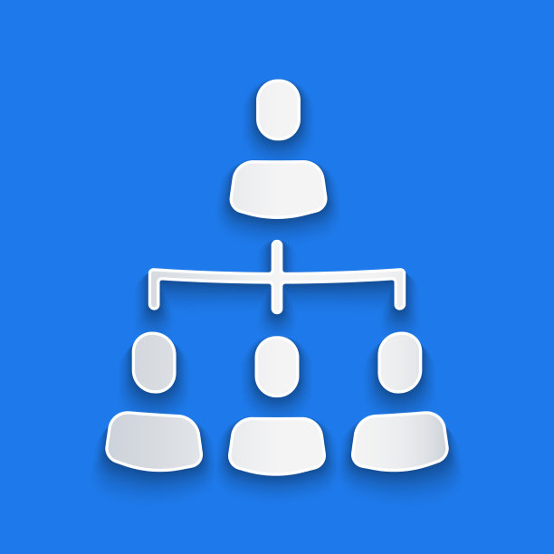 剪纸企业等级组织结构图图片下载