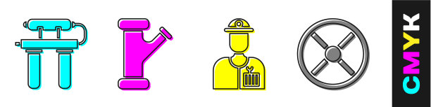 集水过滤器行业金属管道工图片下载