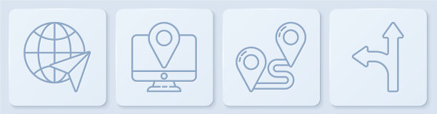 设置线球与飞行的飞机路线的位置图片下载