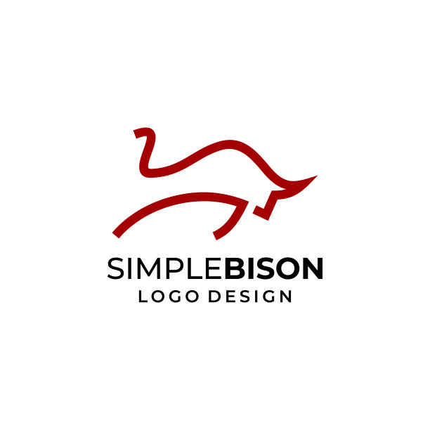 野牛的标志图片下载