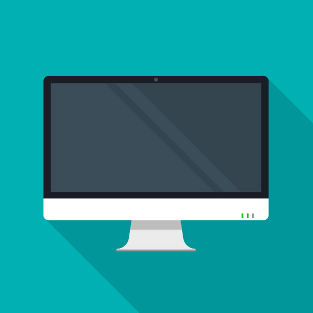 平板显示器或个人电脑图标图片下载