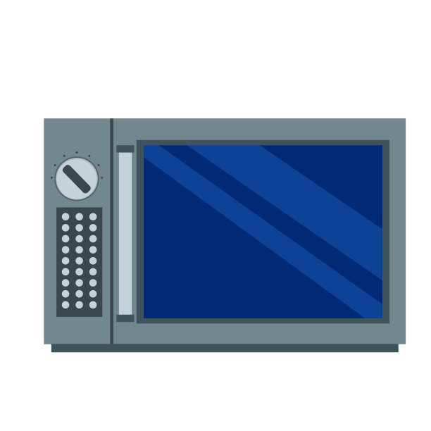 带烤箱厨房的微波炉图片下载