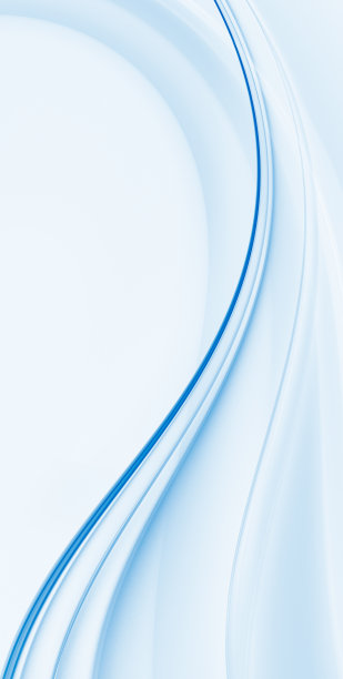 垂直蓝色波浪的分形背景图片下载