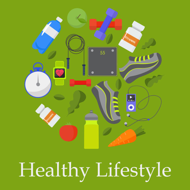 循环概念运动健身健康图片下载