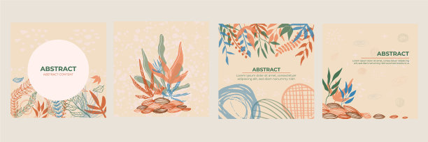 为instagram设置抽象花卉背景图片下载