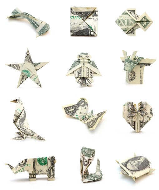 折纸美元:收集折叠物品图片下载