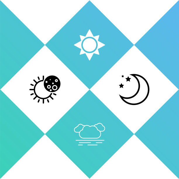 日落，日食，日云，太阳和月亮图片下载