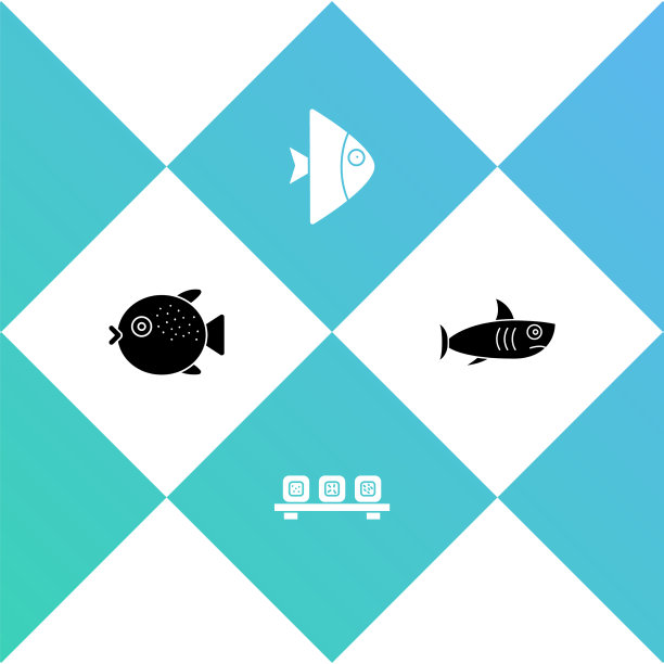 将河豚鱼寿司放在砧板上图片下载