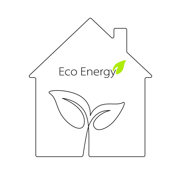 在一幅连续的线条图中种植室内植物图片下载