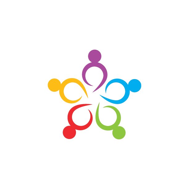 社区、网络和社会人物图标设计图片下载