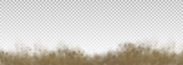 飞沙，棕尘云，风沙风暴。图片下载