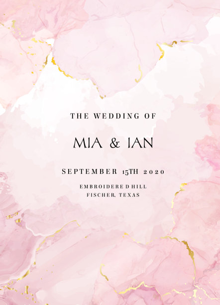 腮红粉红色水彩流体绘画矢量设计卡。图片下载