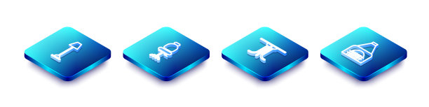 设置等距线落地灯，圆形办公椅图片下载