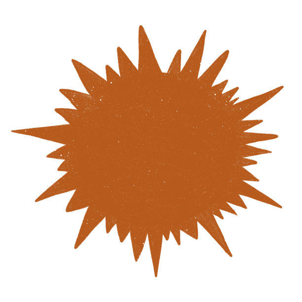 星星的插图。只是太阳的艺术。幻想扁平孤立的物体。抽象textplace。大的橙色旗帜。宇宙冒险。天文学草图。未来的象征。宇宙的概念。图片下载