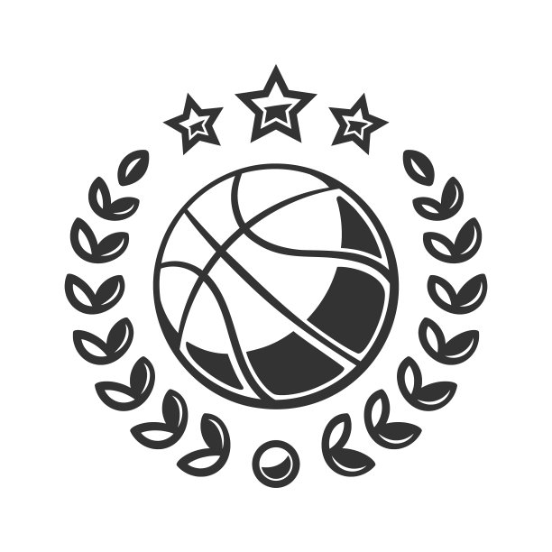 篮球的标志。篮球锦标赛矢量标志图片下载