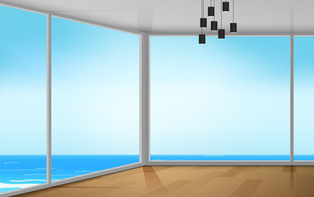 室内装饰房间在房子上图片下载