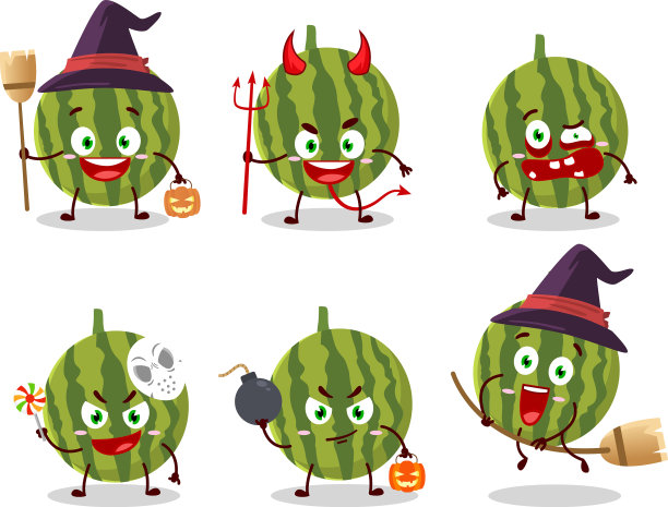 万圣节卡通表情图片下载