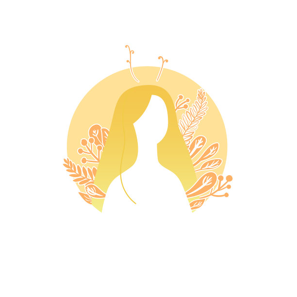 头上戴着花耳朵的偶像女孩图片下载