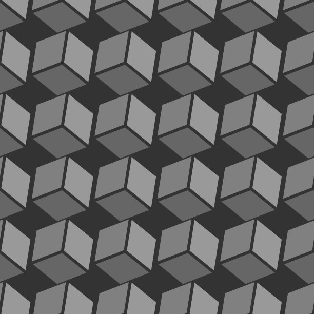 无缝抽象几何图案正方形图片下载