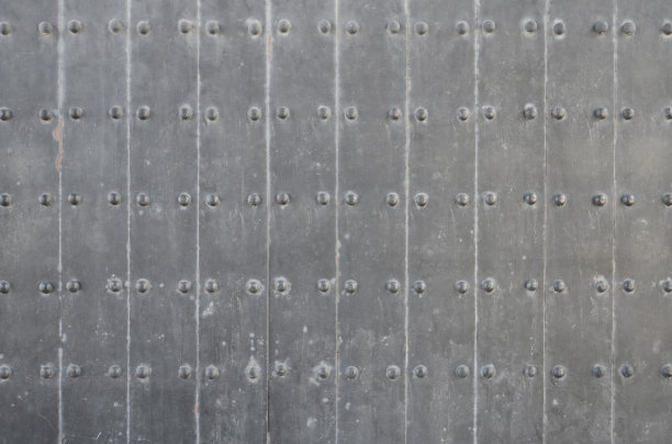 旧铁板门的纹理图片下载