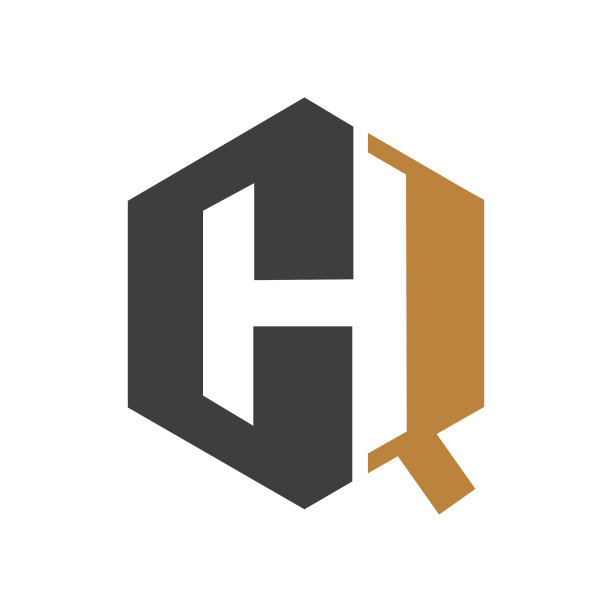 QH HQ Q和H字母标志设计图片下载