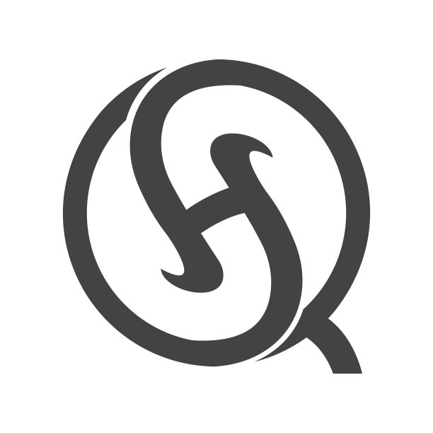 QH HQ Q和H字母标志设计图片下载