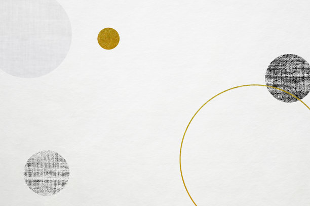 带有圆形图案的白色日本纸图片下载