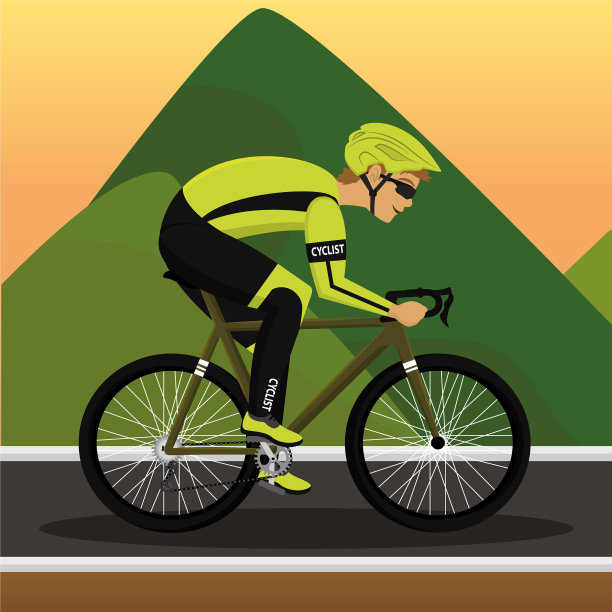 骑自行车的人，职业自行车手图片下载