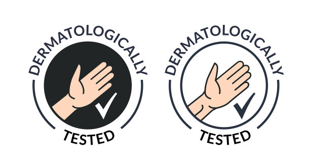 皮肤科手测试标志图标抗菌图片下载